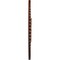 Ekena Millwork Melonie Ceiling Medallion (Canopies up to 6 1/4"), 36 1/4"OD x 1 7/8"P, Burnished Mahogany Crackle CM36MEBMC - alternate 4